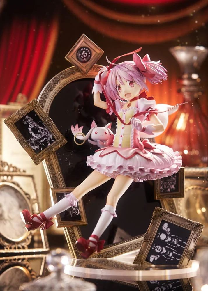 Puella Magi Madoka Magica Statue 1/7 Madoka Kaname 10th Anniversary Ver. 25 cm - Caixa Danificada
